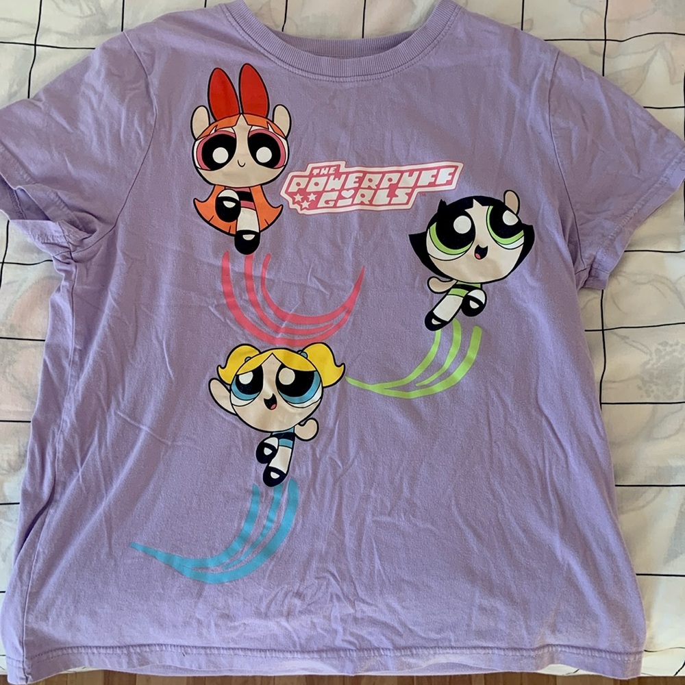 Purple powerpuff shirt